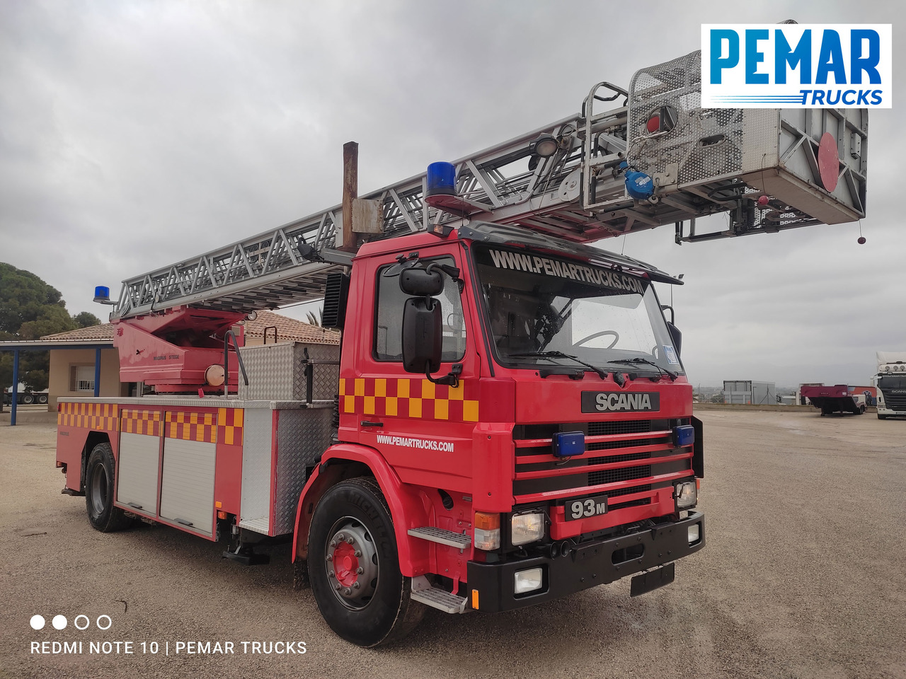 SCANIA G93 250 ESCALERA BOMBEROS - Fire truck: picture 4 SCANIA G93 250 ESCALERA BOMBEROS - Fire truck: picture 4