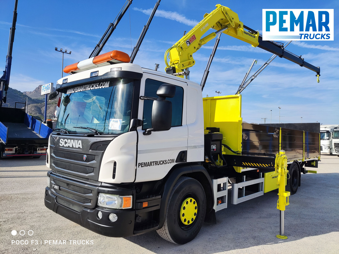 SCANIA P 250 GRUA CAJA FIJA - Crane truck: picture 1 SCANIA P 250 GRUA CAJA FIJA - Crane truck: picture 1
