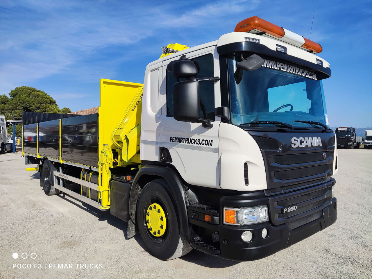 SCANIA P 250 GRUA CAJA FIJA - Crane truck: picture 4 SCANIA P 250 GRUA CAJA FIJA - Crane truck: picture 4