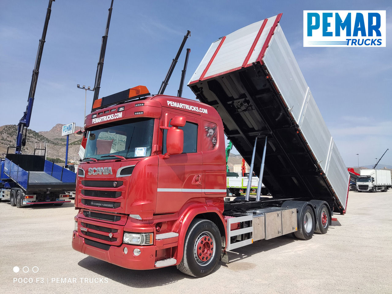 Tipper SCANIA R 580 6X2 BASCULANTE RETARDER EURO 6: picture 14 Tipper SCANIA R 580 6X2 BASCULANTE RETARDER EURO 6: picture 14