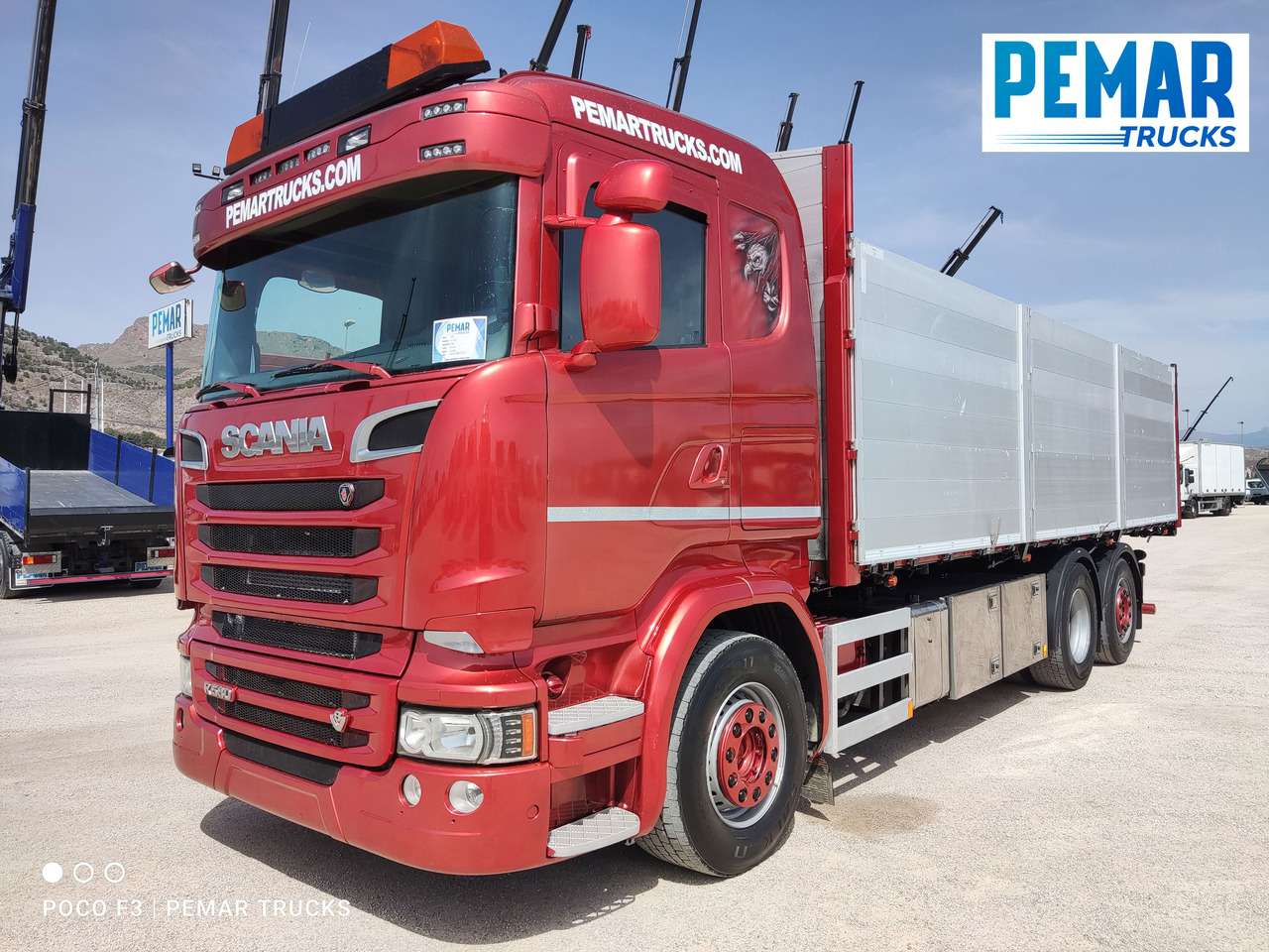 SCANIA R 580 6X2 BASCULANTE RETARDER EURO 6 - Tipper: picture 2 SCANIA R 580 6X2 BASCULANTE RETARDER EURO 6 - Tipper: picture 2
