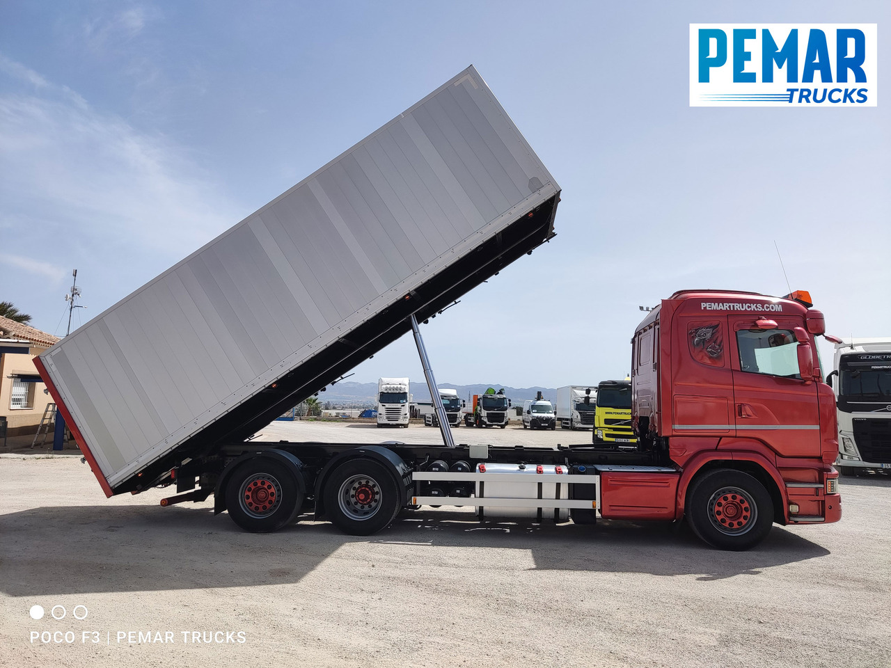 Tipper SCANIA R 580 6X2 BASCULANTE RETARDER EURO 6: picture 17 Tipper SCANIA R 580 6X2 BASCULANTE RETARDER EURO 6: picture 17