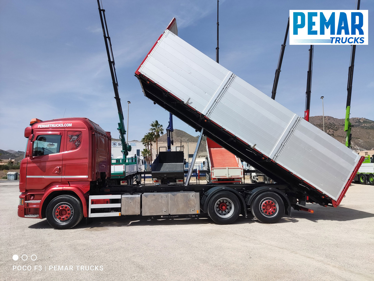 Tipper SCANIA R 580 6X2 BASCULANTE RETARDER EURO 6: picture 21 Tipper SCANIA R 580 6X2 BASCULANTE RETARDER EURO 6: picture 21