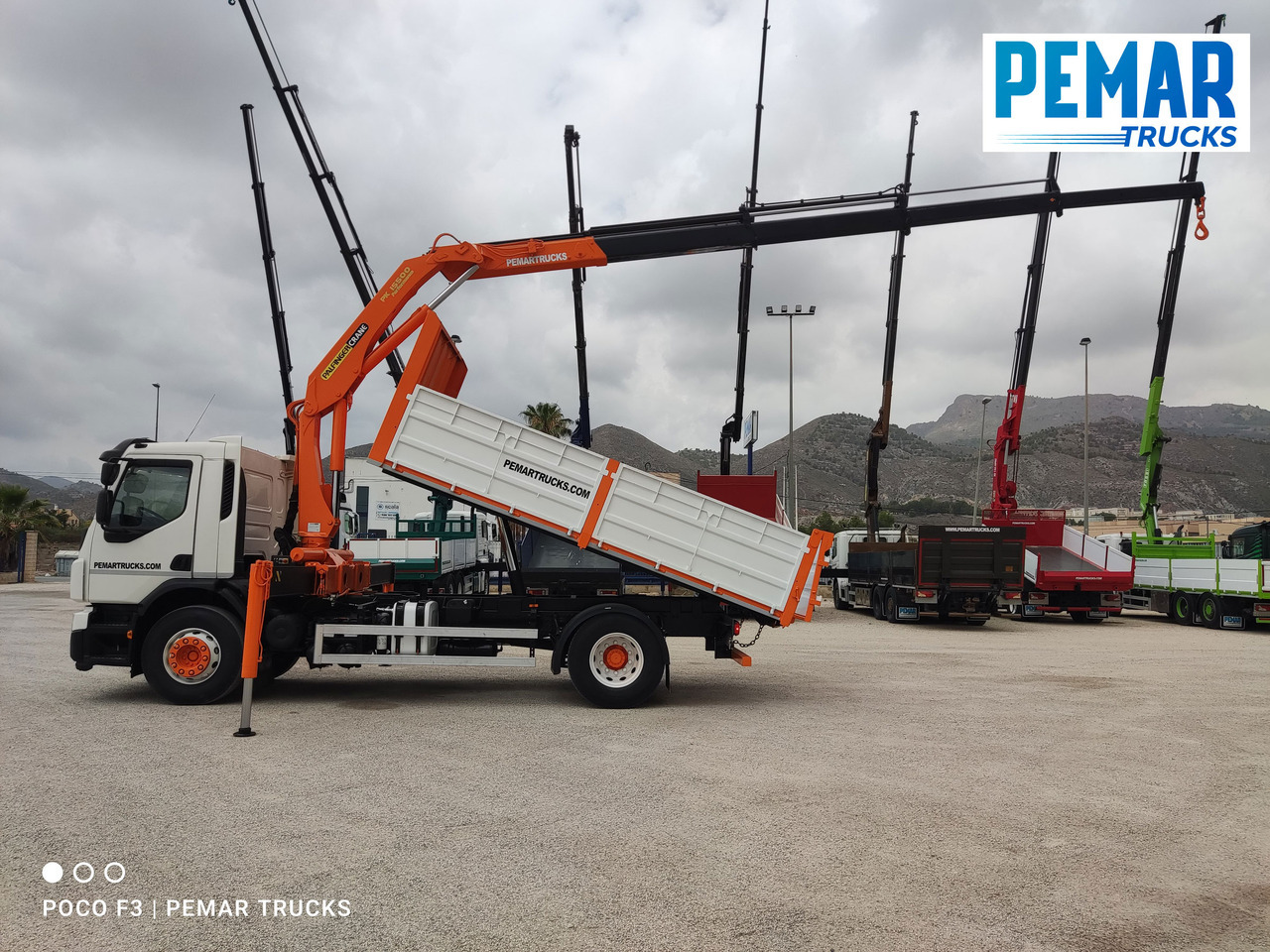 VOLVO FE 280 GRUA BASCULANTE 18T EURO 6 - Crane truck: picture 4 VOLVO FE 280 GRUA BASCULANTE 18T EURO 6 - Crane truck: picture 4
