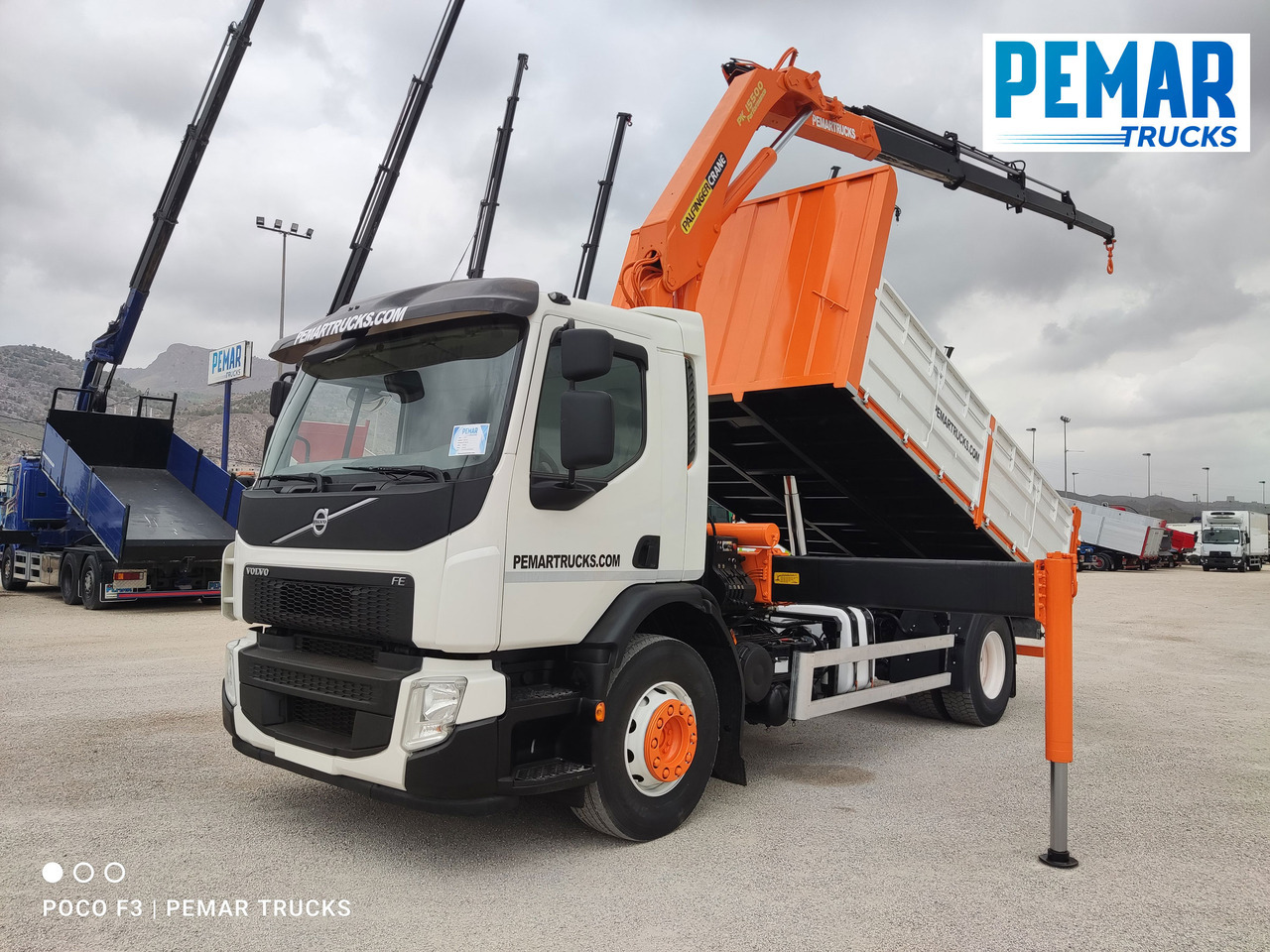 VOLVO FE 280 GRUA BASCULANTE 18T EURO 6 - Crane truck: picture 1 VOLVO FE 280 GRUA BASCULANTE 18T EURO 6 - Crane truck: picture 1