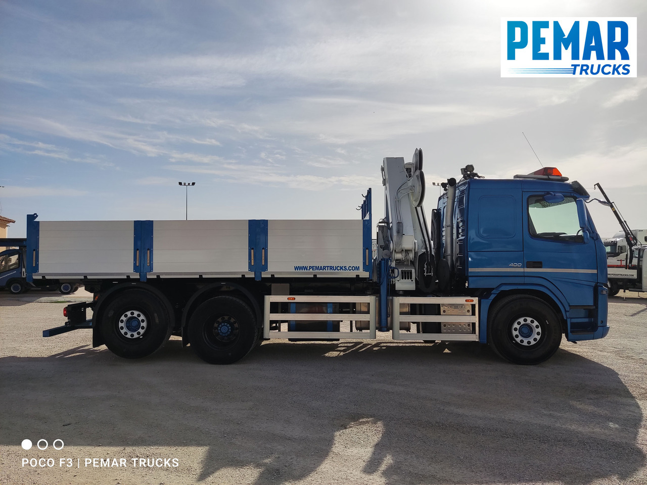 VOLVO FM 400 6X2 GRUA PALFINGER PK 23002 BASCULANTE - Tipper, Crane truck: picture 5 VOLVO FM 400 6X2 GRUA PALFINGER PK 23002 BASCULANTE - Tipper, Crane truck: picture 5