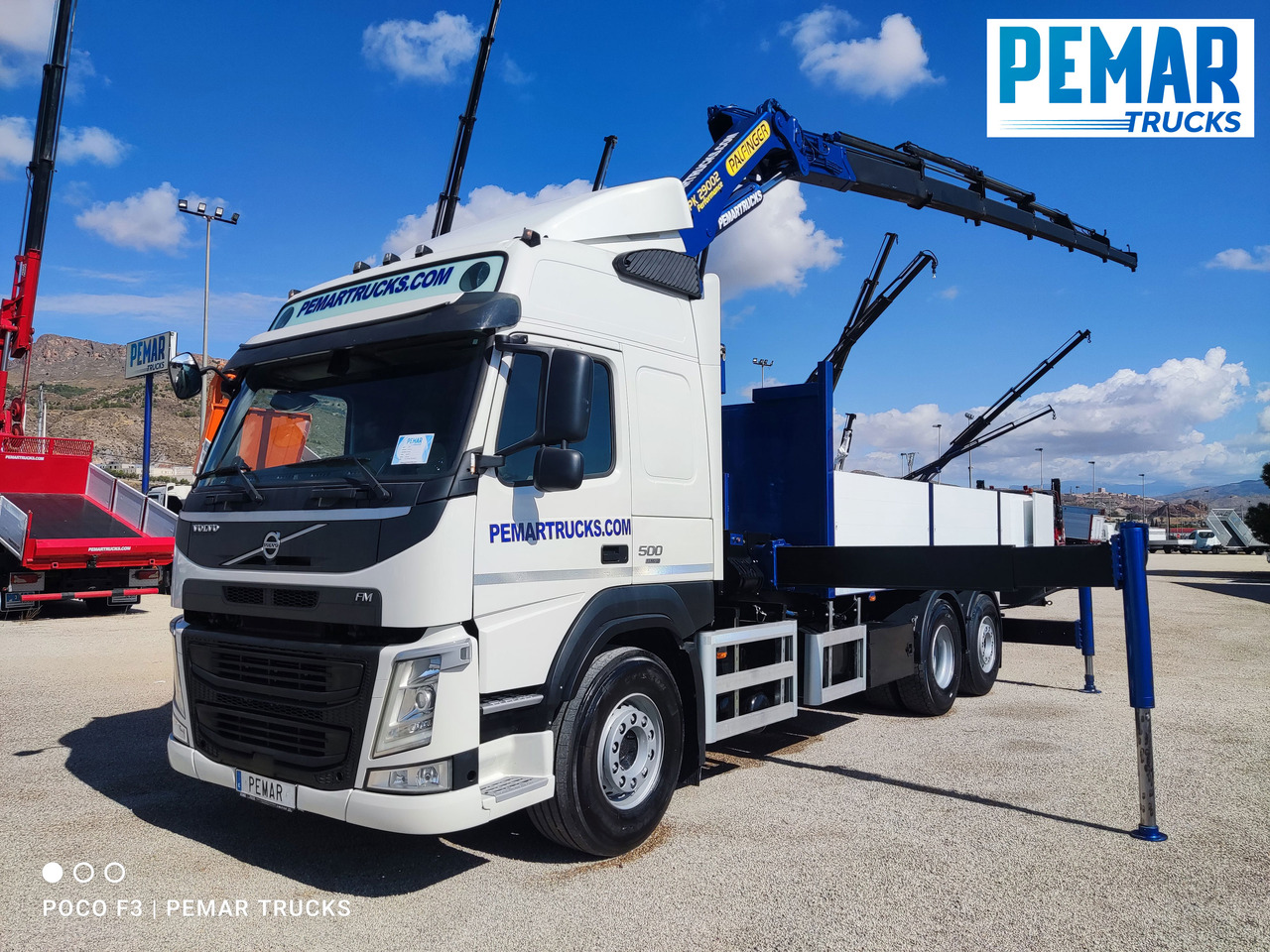 VOLVO FM 500 6X2 GRUA CAJA FIJA - Crane truck: picture 1 VOLVO FM 500 6X2 GRUA CAJA FIJA - Crane truck: picture 1
