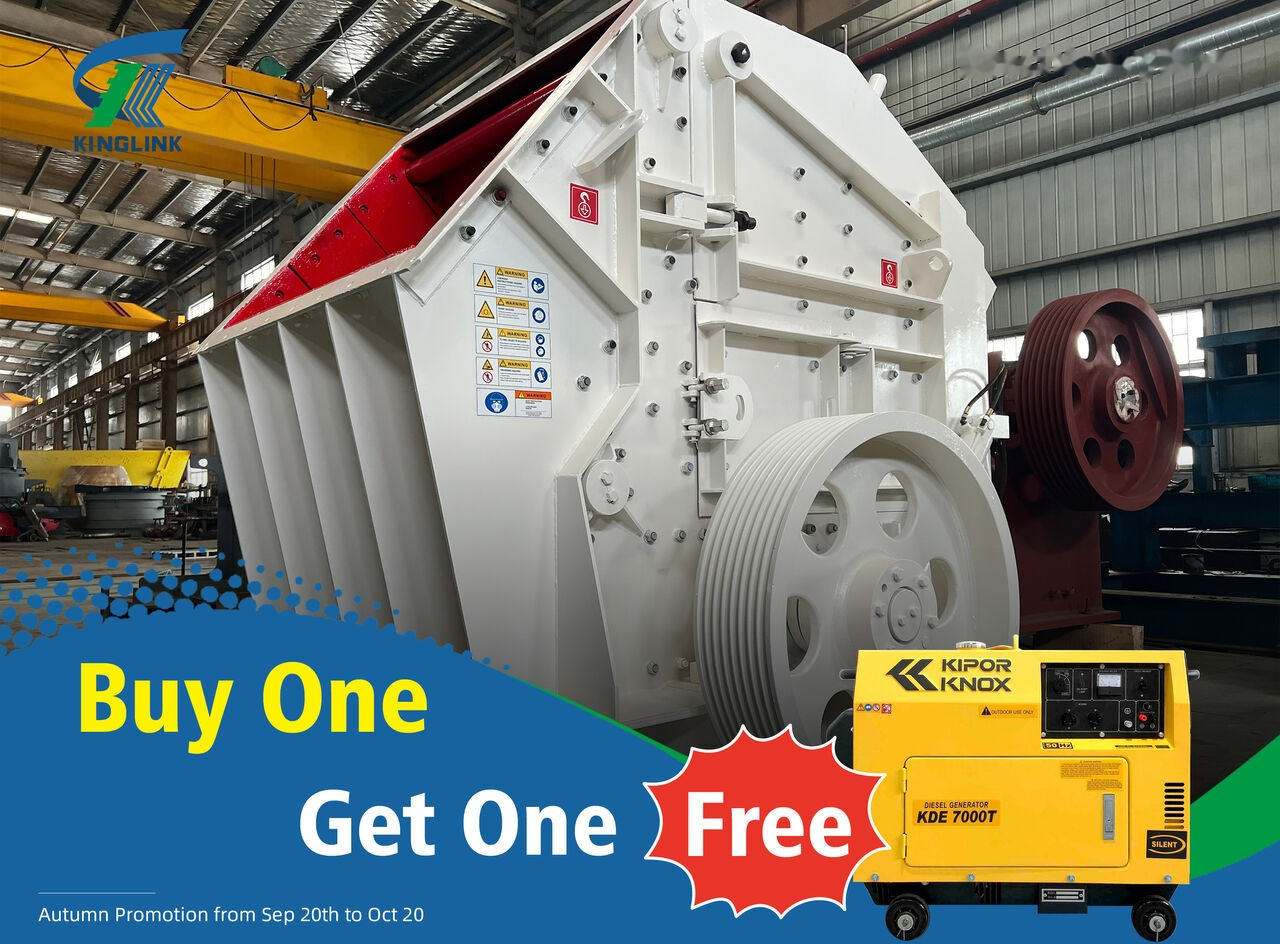 Kinglink 250TPH Hydraulic Limestone Tertiary Impact Crusher KPF1416 - Impact crusher: picture 1 Kinglink 250TPH Hydraulic Limestone Tertiary Impact Crusher KPF1416 - Impact crusher: picture 1