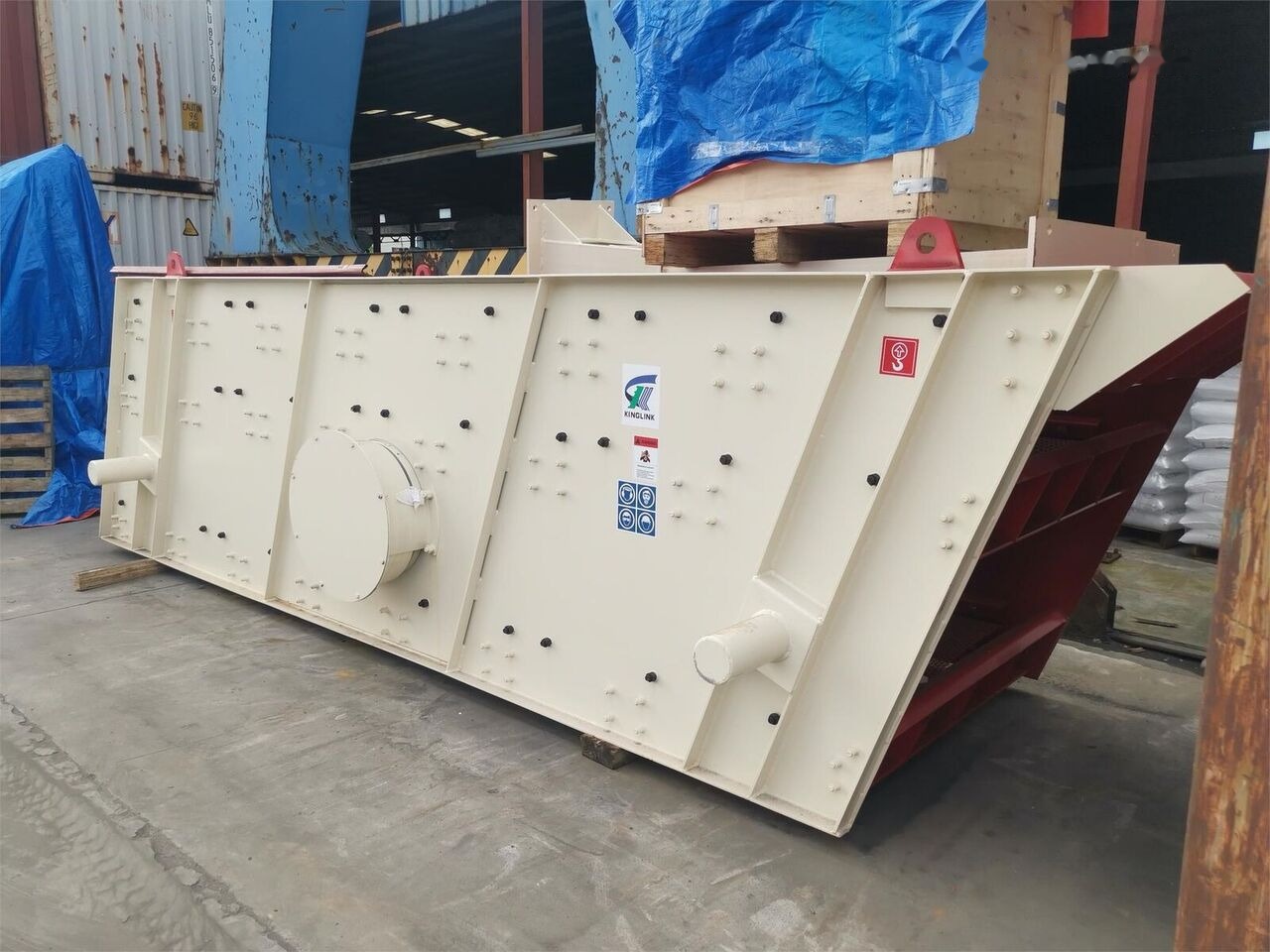 Kinglink 3YK1548 Vibrating Grizzly Screen | 100TPH - Screener: picture 1 Kinglink 3YK1548 Vibrating Grizzly Screen | 100TPH - Screener: picture 1