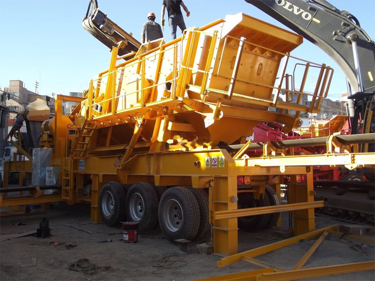 Kinglink Portable Mobile Vibrating Screen 3YK1548 - Screener: picture 1 Kinglink Portable Mobile Vibrating Screen 3YK1548 - Screener: picture 1