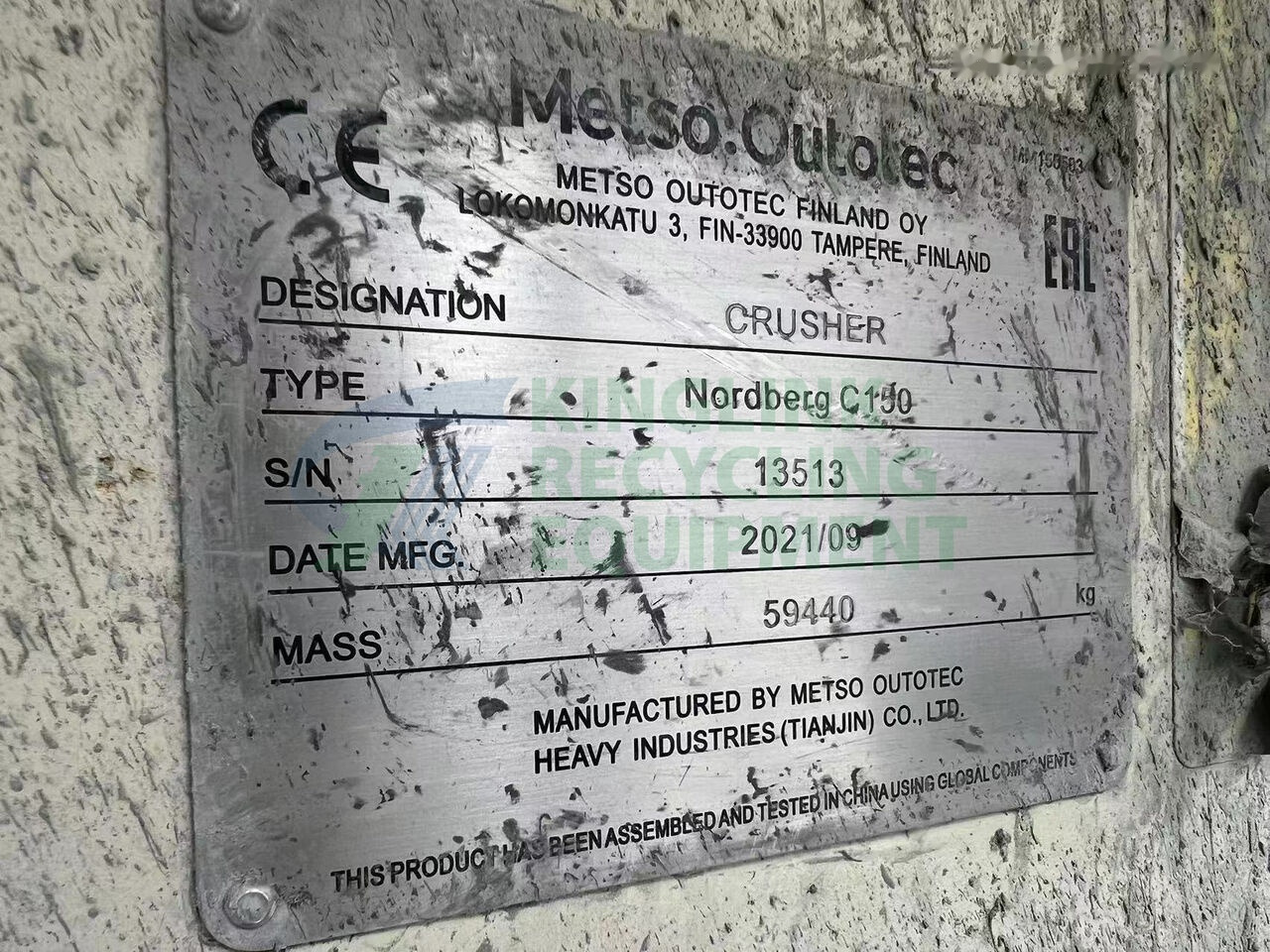 Metso Metso Nordberg C150 Jaw Crusher in good condition - Jaw crusher: picture 2 Metso Metso Nordberg C150 Jaw Crusher in good condition - Jaw crusher: picture 2