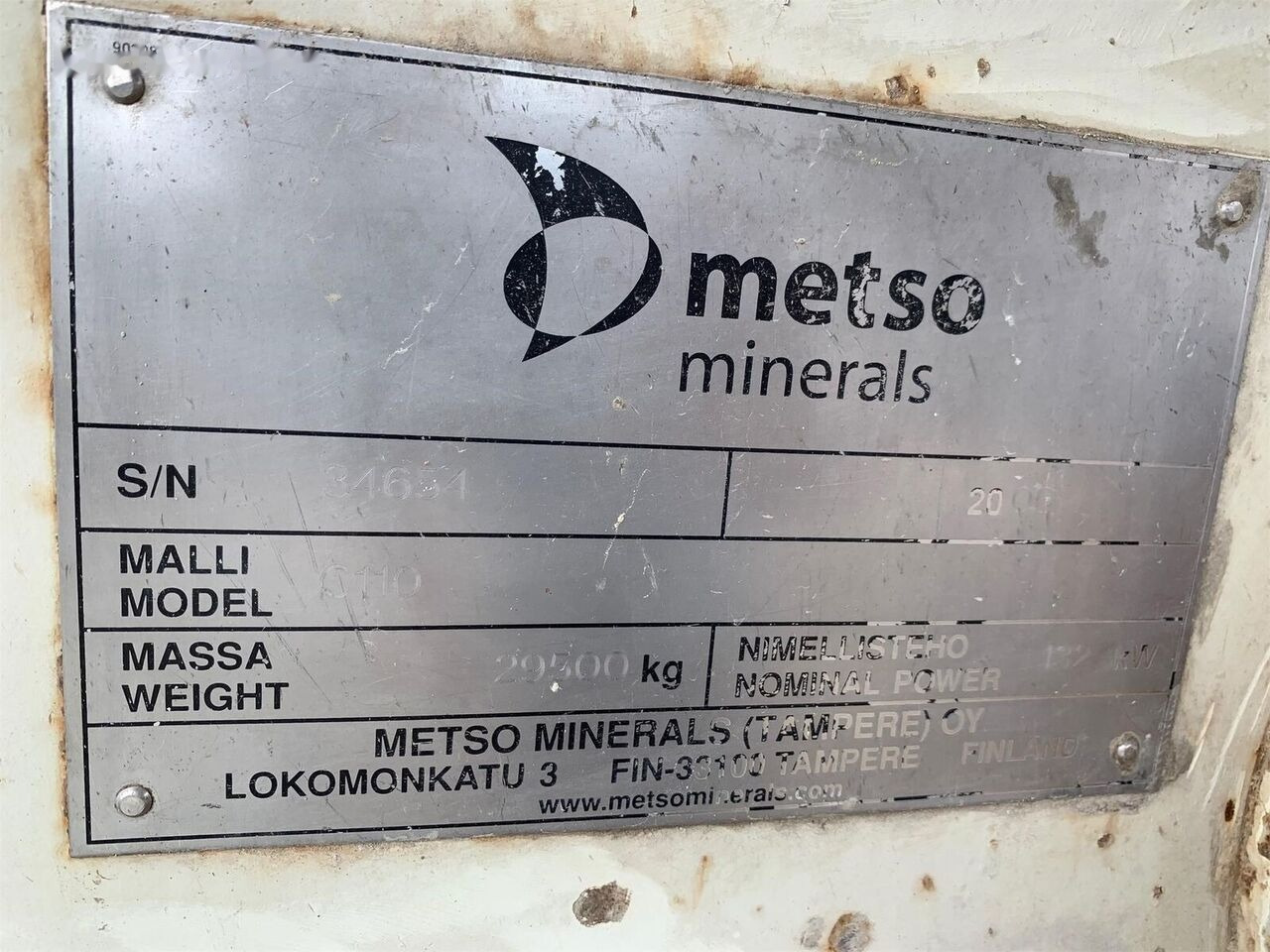 Cone crusher Metso Original C110 Jaw Crusher: picture 6