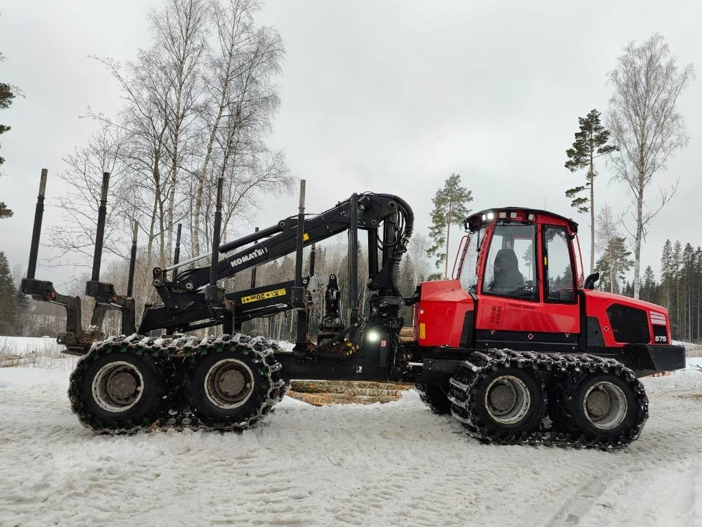 Forwarder Komatsu 875: picture 6
