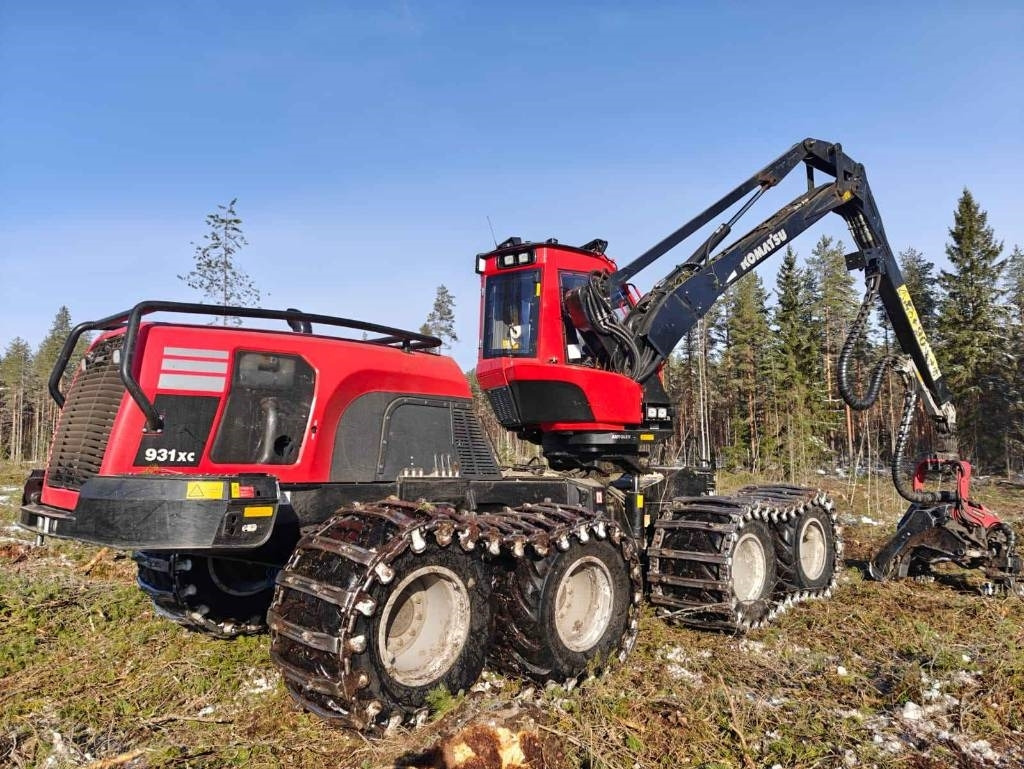 Komatsu 931 XC - Forestry harvester: picture 5 Komatsu 931 XC - Forestry harvester: picture 5
