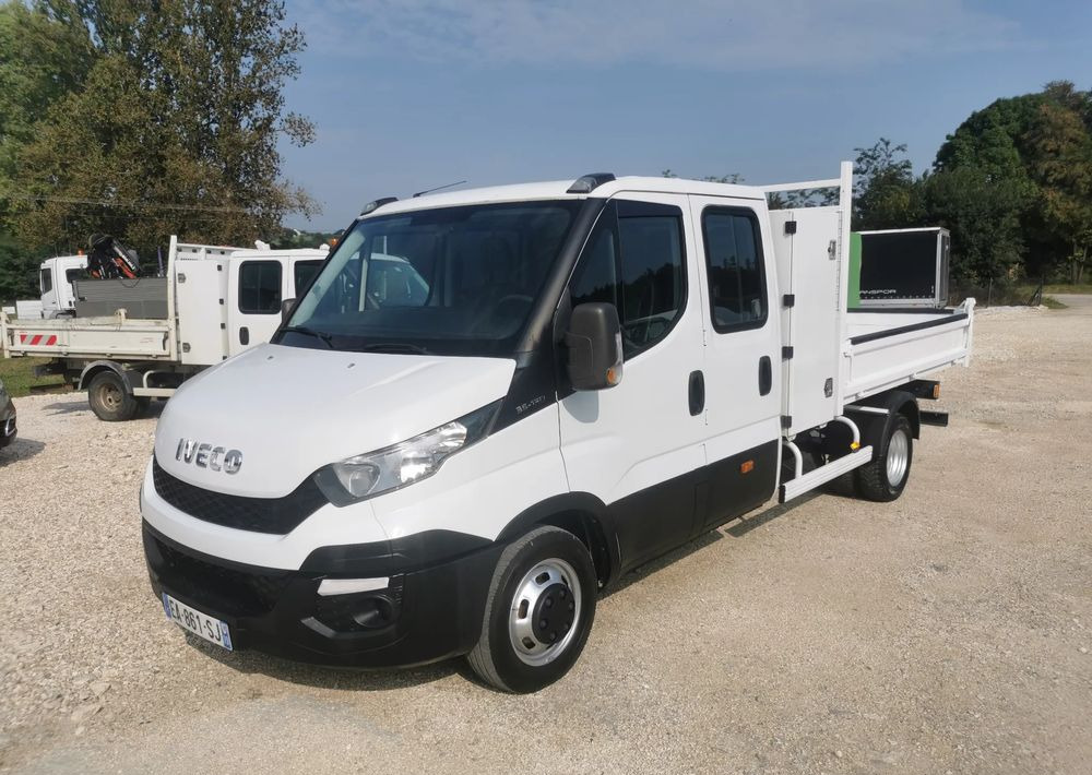 Tipper van Iveco Daily 35C13 Brygadówka Klima 35-130 wywrotka kiper doka Dubel: picture 16