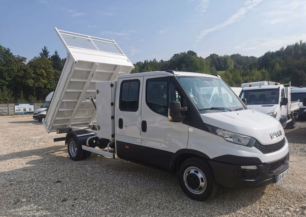 Tipper van Iveco Daily 35C13 Brygadówka Klima 35-130 wywrotka kiper doka Dubel: picture 6