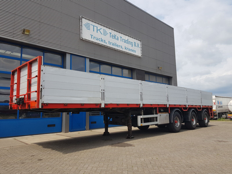Pacton T3-003 Steenoplegger 2x gestuurd, 130 spoor APK TÜV - Dropside/ Flatbed semi-trailer: picture 1 Pacton T3-003 Steenoplegger 2x gestuurd, 130 spoor APK TÜV - Dropside/ Flatbed semi-trailer: picture 1