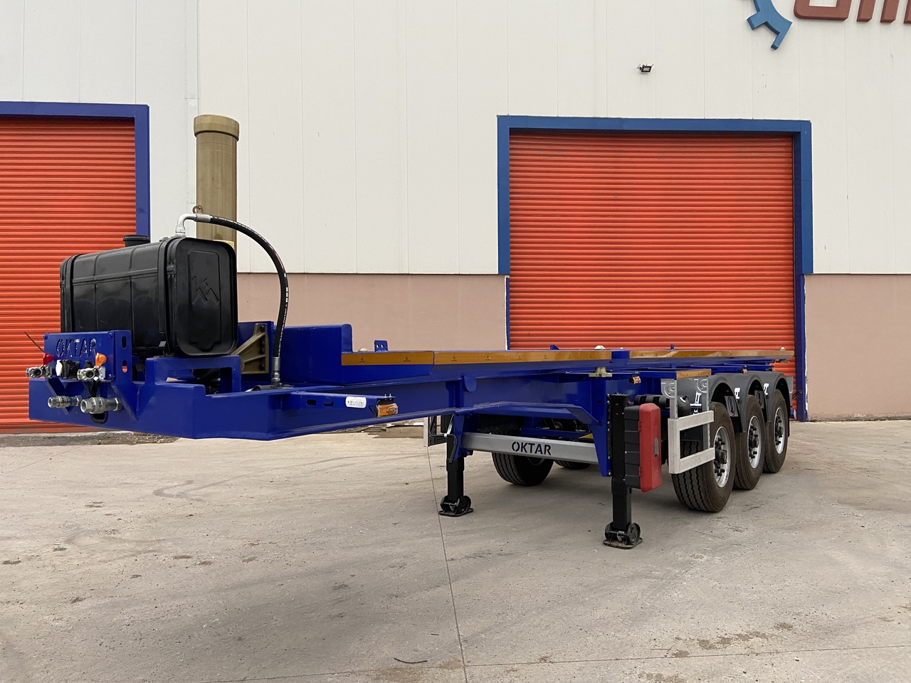 OKTAR CONTAINER TIPPER TRAILER ADR 2023 - Container transporter/ Swap body semi-trailer: picture 4 OKTAR CONTAINER TIPPER TRAILER ADR 2023 - Container transporter/ Swap body semi-trailer: picture 4