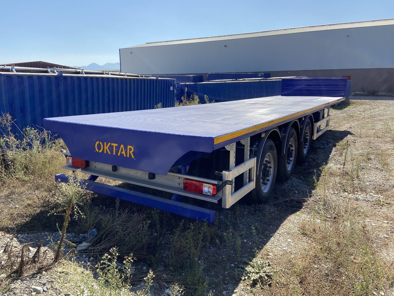 OKTAR PLATFORM -SEMI TRAILER 2023 2023 - Dropside/ Flatbed semi-trailer: picture 2 OKTAR PLATFORM -SEMI TRAILER 2023 2023 - Dropside/ Flatbed semi-trailer: picture 2