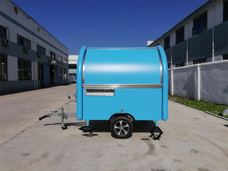 YOWON small fiberglass food vending trailer hot dog cart for Europe - Vending trailer: picture 4 YOWON small fiberglass food vending trailer hot dog cart for Europe - Vending trailer: picture 4