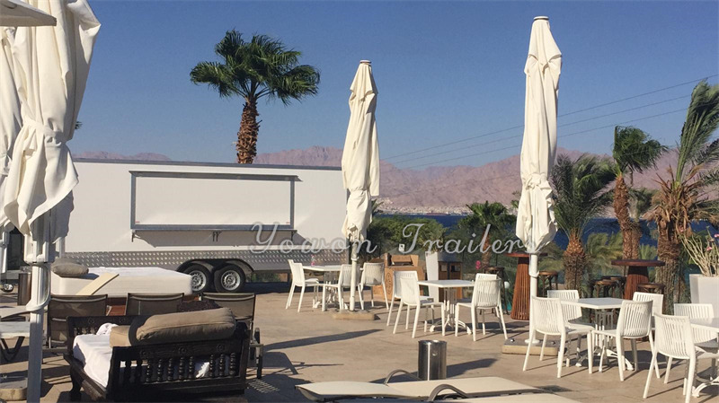 YOWON vintage model square food truck catering truck - Vending trailer: picture 2 YOWON vintage model square food truck catering truck - Vending trailer: picture 2