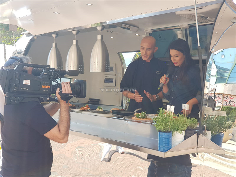 Yowon customized concession food trailer catering cart - Vending trailer: picture 3 Yowon customized concession food trailer catering cart - Vending trailer: picture 3