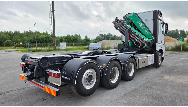 Mercedes-Benz Arocs 3253 8X4*4 Fassi F295 - Hook lift truck, Crane truck: picture 5 Mercedes-Benz Arocs 3253 8X4*4 Fassi F295 - Hook lift truck, Crane truck: picture 5