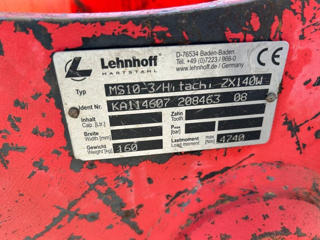 Wheel excavator Hitachi ZX 140 W-5B: picture 17