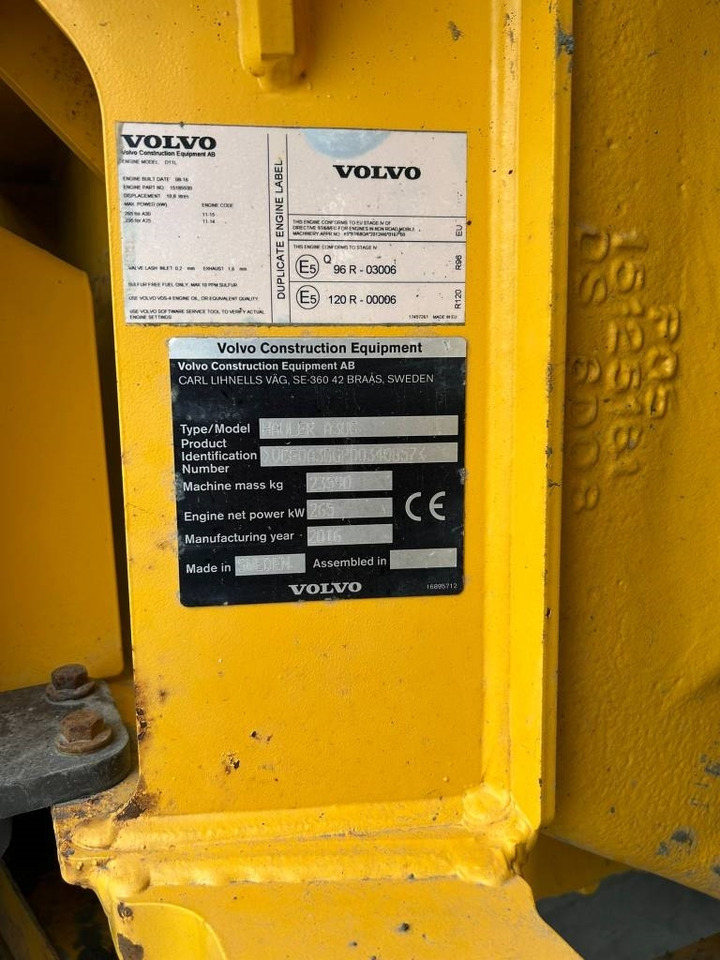 Volvo A 30 G (Under Preparation) - Articulated dumper: picture 2 Volvo A 30 G (Under Preparation) - Articulated dumper: picture 2