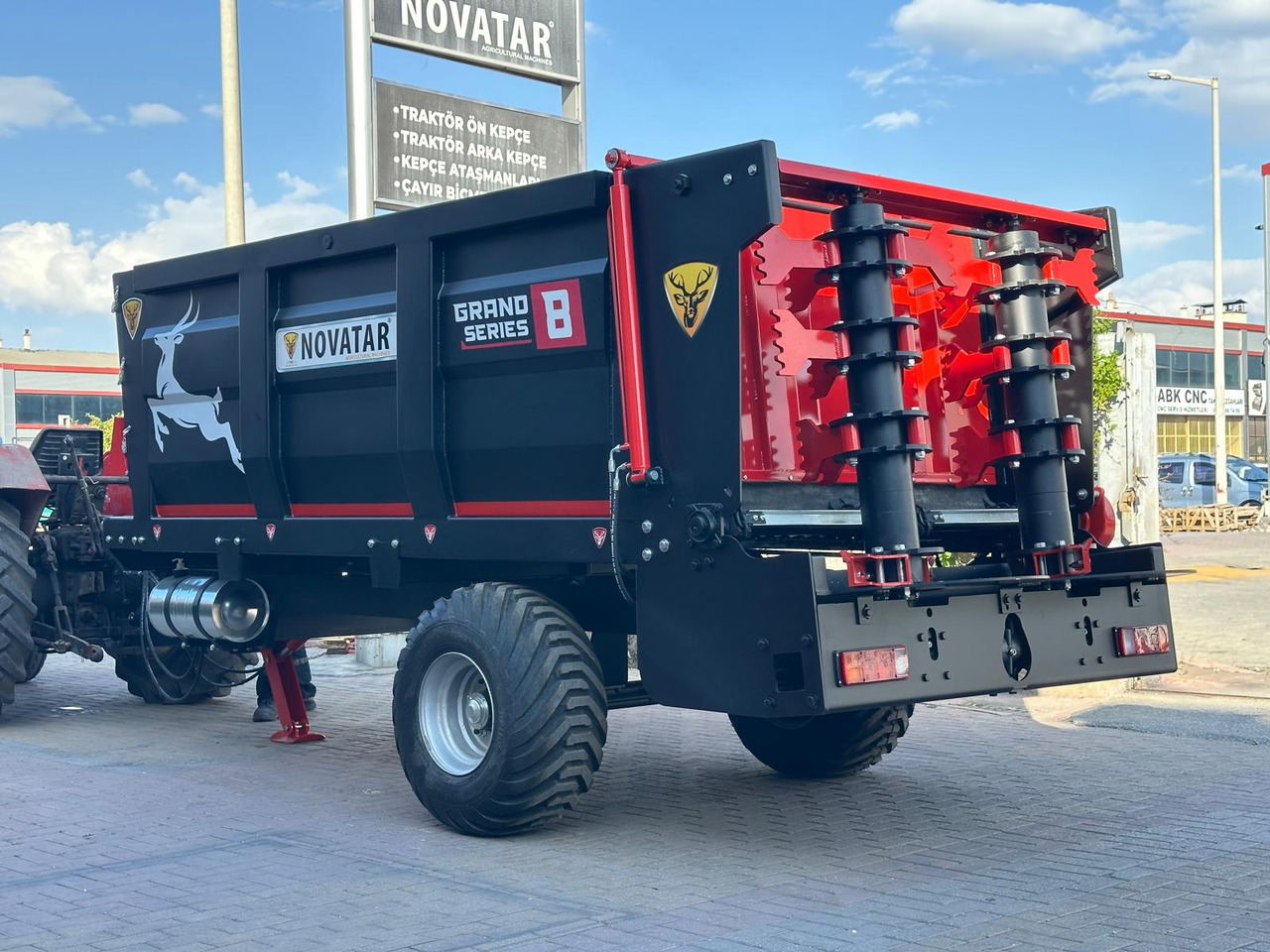 Novatar Manure Spreader 6 m3 - Manure spreader: picture 1 Novatar Manure Spreader 6 m3 - Manure spreader: picture 1