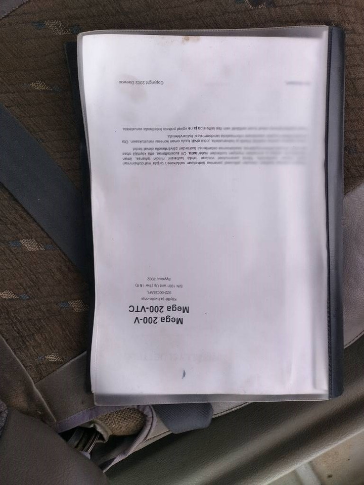 Daewoo 200-V Mega - Wheel loader: picture 5 Daewoo 200-V Mega - Wheel loader: picture 5