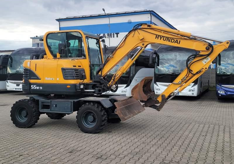 Wheel excavator Hyundai ROBEX 55W-9 EXCAVATOR / SPROWADZONY Z FRANCJI: picture 17