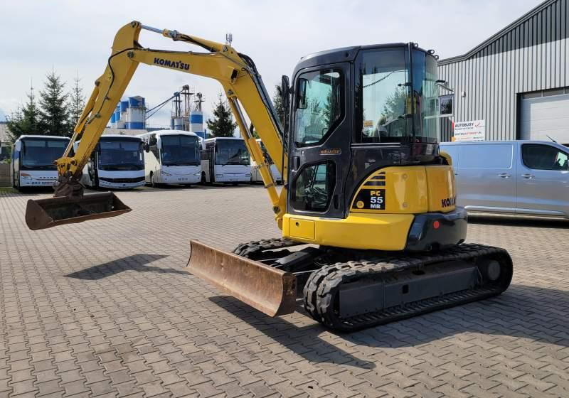 Komatsu PC55MR-3 / SPROWADZONA / 4 380 MTH - Crawler excavator: picture 4 Komatsu PC55MR-3 / SPROWADZONA / 4 380 MTH - Crawler excavator: picture 4