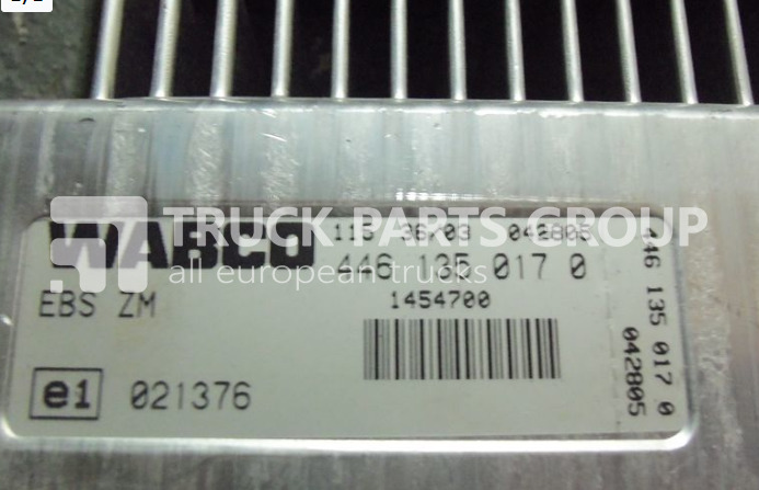 DAF 95 XF EURO 3 emission, EBS control unit, EDC, ECU, 1650470, 4461 control unit - ECU for Truck: picture 1 DAF 95 XF EURO 3 emission, EBS control unit, EDC, ECU, 1650470, 4461 control unit - ECU for Truck: picture 1