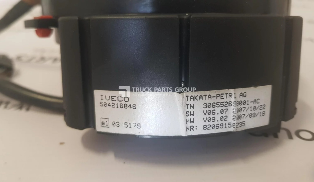 IVECO IVECO STRALIS EURO6 steering wheel switch control, understeering electric units 504216846, 504216846, 41221141, 5802176765, 41221220. - Spare parts for Truck: picture 4 IVECO IVECO STRALIS EURO6 steering wheel switch control, understeering electric units 504216846, 504216846, 41221141, 5802176765, 41221220. - Spare parts for Truck: picture 4