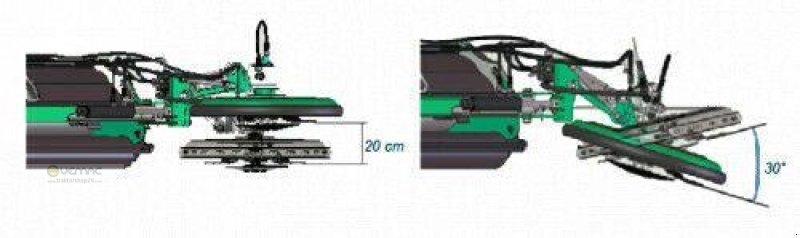 New Flail mower/ Mulcher Geo Schwenkscheibe Geo Disk MA Mäher Mulcher hydraulisch Sichelmäher: picture 6