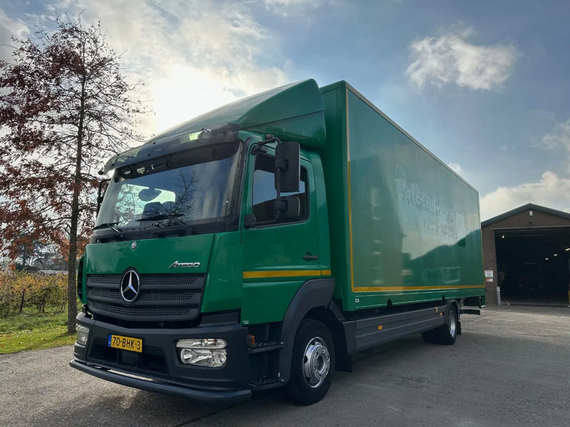 Mercedes-Benz Atego 1018 / NL TRUCK / EURO 6 / AIRCO / BOX+LIFT+SIDE DOOR / AUTOMATIC - Box truck: picture 1 Mercedes-Benz Atego 1018 / NL TRUCK / EURO 6 / AIRCO / BOX+LIFT+SIDE DOOR / AUTOMATIC - Box truck: picture 1
