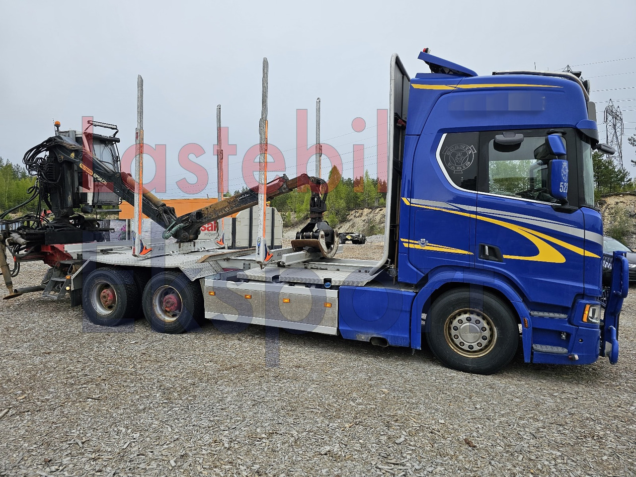 Scania R650 - Timber truck, Crane truck: picture 1 Scania R650 - Timber truck, Crane truck: picture 1
