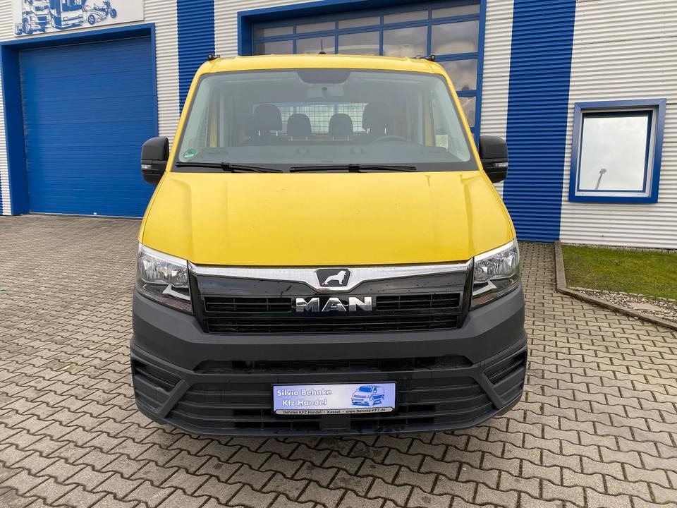 MAN TGE 3.140 Doka Pritsche Lang *STANDHZG* AHK*HECKANTRIEB*1.HAND*INKL.19% MWST*SOFORT!* - Flatbed van, Combi van: picture 3 MAN TGE 3.140 Doka Pritsche Lang *STANDHZG* AHK*HECKANTRIEB*1.HAND*INKL.19% MWST*SOFORT!* - Flatbed van, Combi van: picture 3