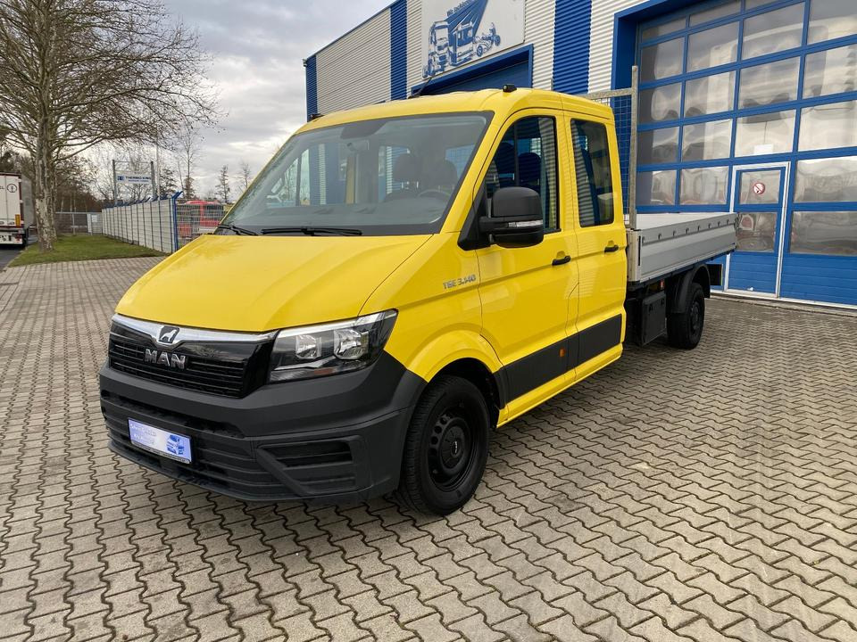 MAN TGE 3.140 Doka Pritsche Lang *STANDHZG* AHK*HECKANTRIEB*1.HAND*INKL.19% MWST*SOFORT!* - Flatbed van, Combi van: picture 4 MAN TGE 3.140 Doka Pritsche Lang *STANDHZG* AHK*HECKANTRIEB*1.HAND*INKL.19% MWST*SOFORT!* - Flatbed van, Combi van: picture 4