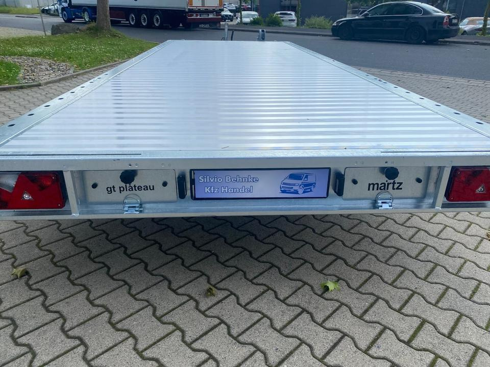 Autotransporter trailer Martz Anhänger GT-Plateu 600/2 3,5T Autotransporter *2698KG NUTZLAST*SOFORT!*: picture 10