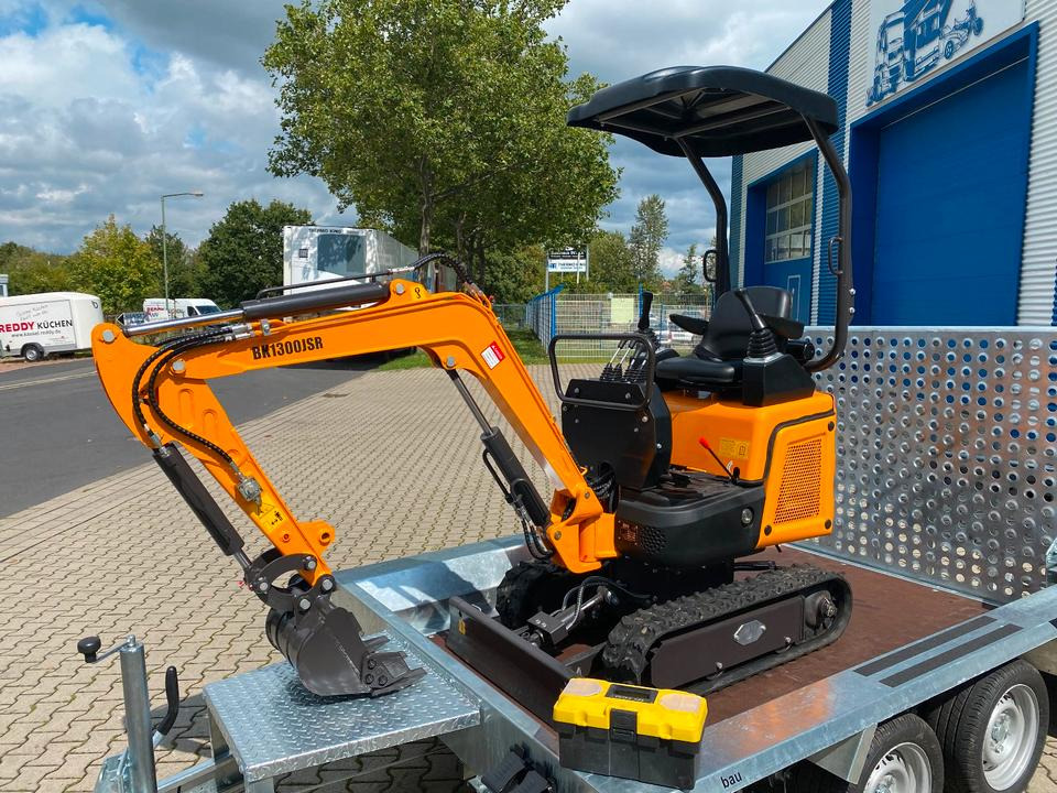Minibagger BK1300JSR + Anhänger + Zubehör *INKL.19% MWST*BERGER KRAUS*KUBOTA*JOYSTICK*SCHENKWARM*SOFORT!* - Mini excavator, Trailer: picture 3 Minibagger BK1300JSR + Anhänger + Zubehör *INKL.19% MWST*BERGER KRAUS*KUBOTA*JOYSTICK*SCHENKWARM*SOFORT!* - Mini excavator, Trailer: picture 3