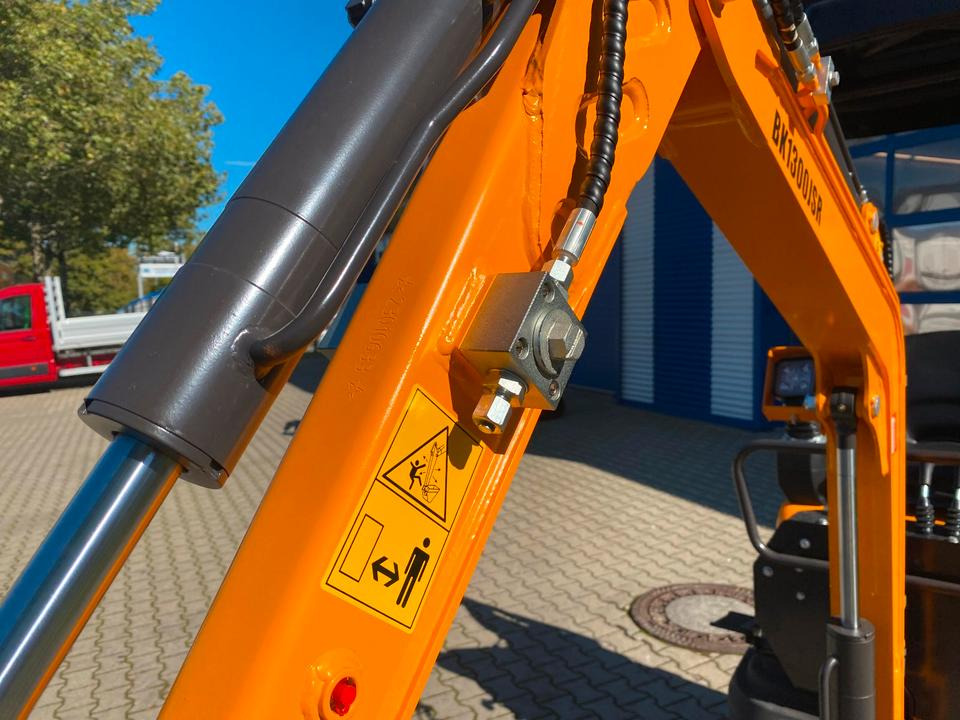 Mini excavator Minibagger BK1300JSR inkl. 3 Schaufeln *INKL.19% MWST*BERGER KRAUS*KUBOTA D902 11,8KW*JOYSTICK*SCHENKWARM*SOFORT!*: picture 13
