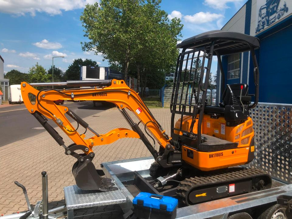 Minibagger BK1700JS +Tieflader +Zubehör *INKL.19% MWST*BERGER KRAUS*KUBOTA*JOYST*SOFORT! - Mini excavator, Trailer: picture 5 Minibagger BK1700JS +Tieflader +Zubehör *INKL.19% MWST*BERGER KRAUS*KUBOTA*JOYST*SOFORT! - Mini excavator, Trailer: picture 5