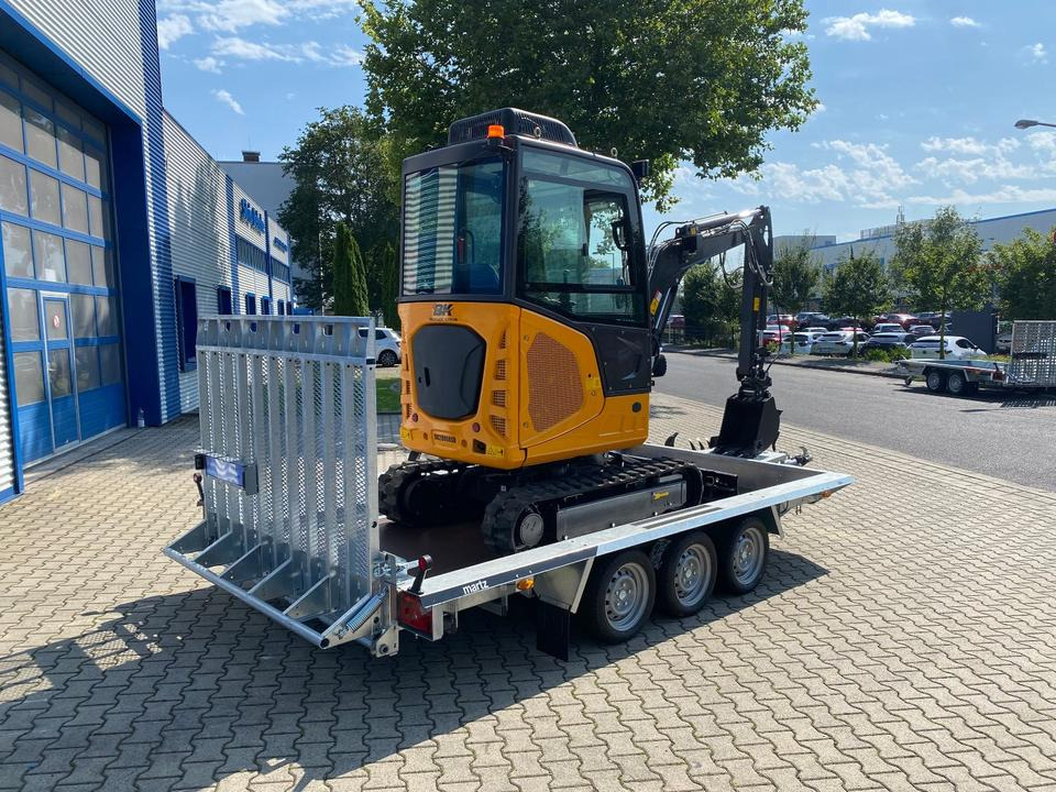 Minibagger BK2800ASR + Tieflader + Zubehör *INKL.19% MWST*BERGER KRAUS*KUBOTA*SCHWENKARM* VERSTELLFAHRWERK*KLIMA* - Mini excavator, Trailer: picture 5 Minibagger BK2800ASR + Tieflader + Zubehör *INKL.19% MWST*BERGER KRAUS*KUBOTA*SCHWENKARM* VERSTELLFAHRWERK*KLIMA* - Mini excavator, Trailer: picture 5