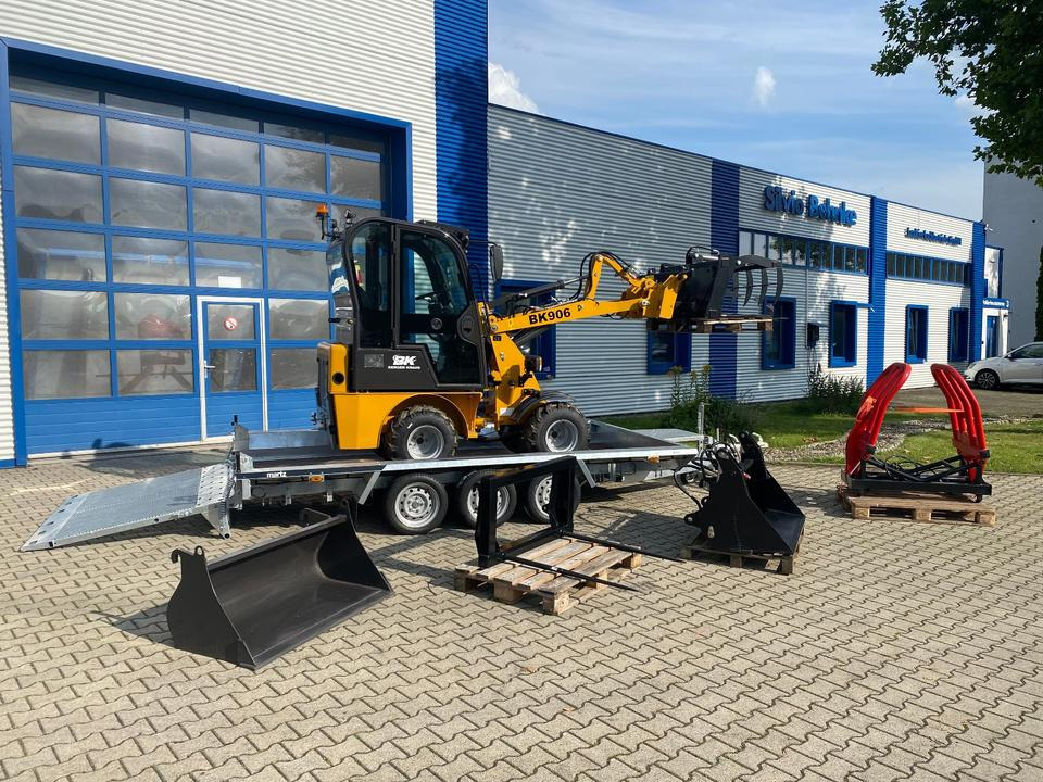 Compact loader Radlader/Hoflader BK906 Kabine inkl. Tieflader und großem Zubehörpaket *INKL.19% MWST*BERGER KRAUS*PERKINS*CE*SOFORT!*: picture 10