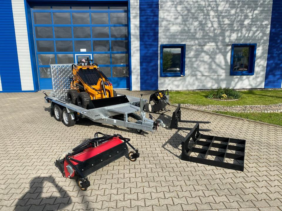 Radlader / Minilader BK323S Komplettpaket mit Tieflader + Zübehör *INKL.19% MWST.*BERGER KRAUS*BRIGGS&STRATTON* - Skid steer loader: picture 2 Radlader / Minilader BK323S Komplettpaket mit Tieflader + Zübehör *INKL.19% MWST.*BERGER KRAUS*BRIGGS&STRATTON* - Skid steer loader: picture 2