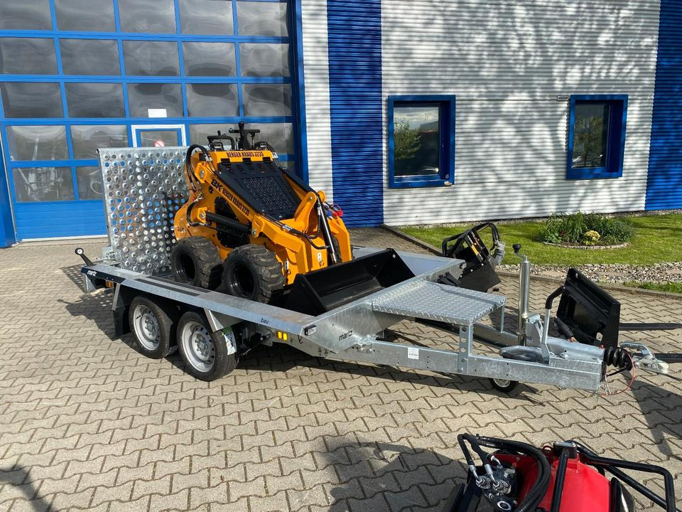Radlader / Minilader BK323S Komplettpaket mit Tieflader + Zübehör *INKL.19% MWST.*BERGER KRAUS*BRIGGS&STRATTON* - Skid steer loader: picture 3 Radlader / Minilader BK323S Komplettpaket mit Tieflader + Zübehör *INKL.19% MWST.*BERGER KRAUS*BRIGGS&STRATTON* - Skid steer loader: picture 3