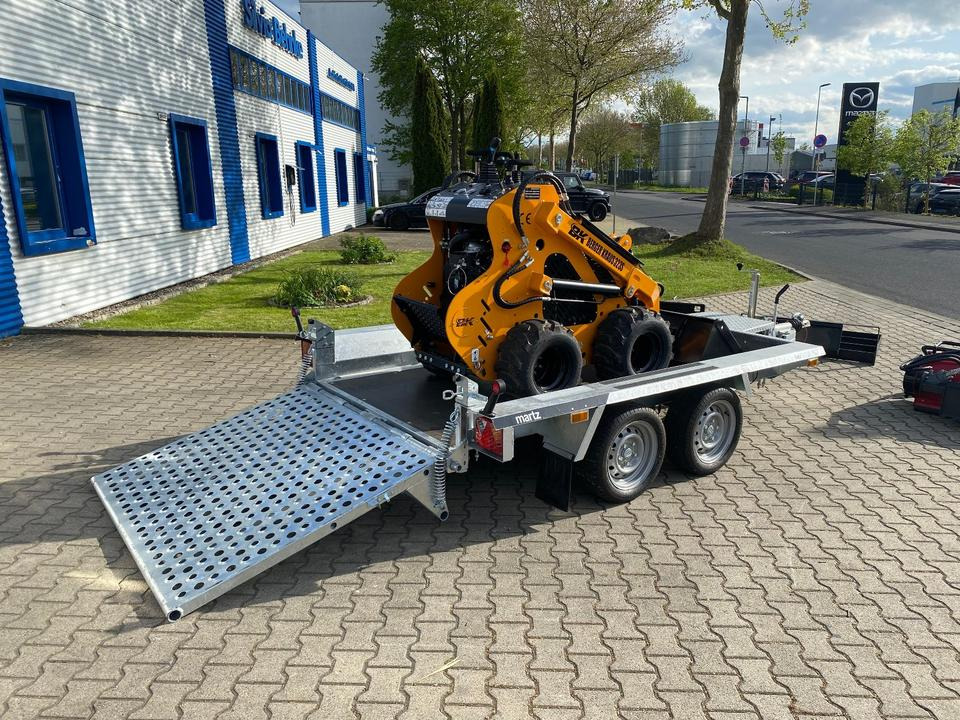 Radlader / Minilader BK323S Komplettpaket mit Tieflader + Zübehör *INKL.19% MWST.*BERGER KRAUS*BRIGGS&STRATTON* - Skid steer loader: picture 5 Radlader / Minilader BK323S Komplettpaket mit Tieflader + Zübehör *INKL.19% MWST.*BERGER KRAUS*BRIGGS&STRATTON* - Skid steer loader: picture 5