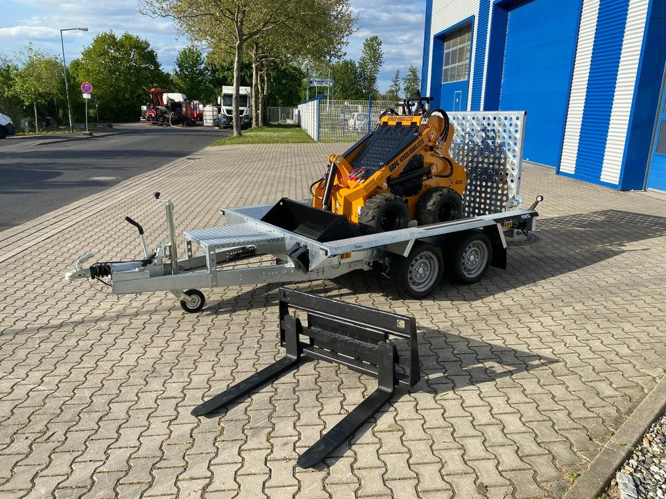 Radlader / Minilader BK323S mit Gabelpaket und Tieflader *INKL.19% MWST*BERGER KRAUS*BRIGGS&STRATTON*SOFORT!* - Skid steer loader: picture 1 Radlader / Minilader BK323S mit Gabelpaket und Tieflader *INKL.19% MWST*BERGER KRAUS*BRIGGS&STRATTON*SOFORT!* - Skid steer loader: picture 1